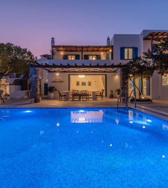 Archon luxury Villas Mykonos - front view