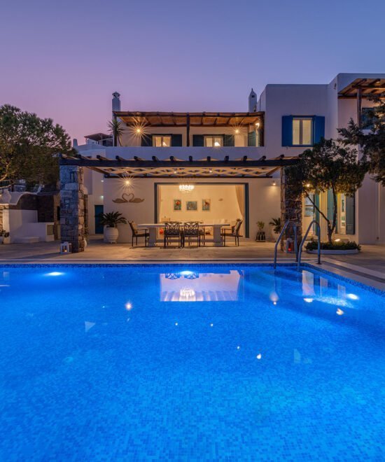 Archon luxury Villas Mykonos - front view