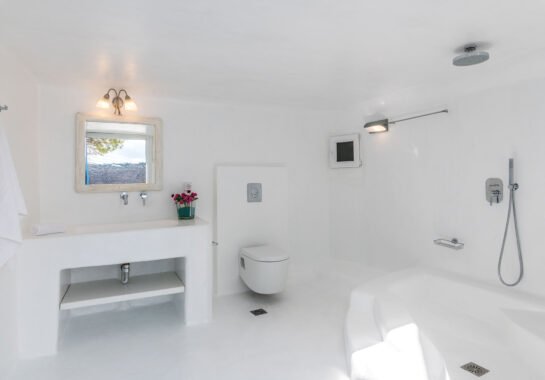 Archon luxury Villas Mykonos - Side ground studio bathroom 2