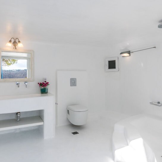 Archon luxury Villas Mykonos - Side ground studio bathroom 2